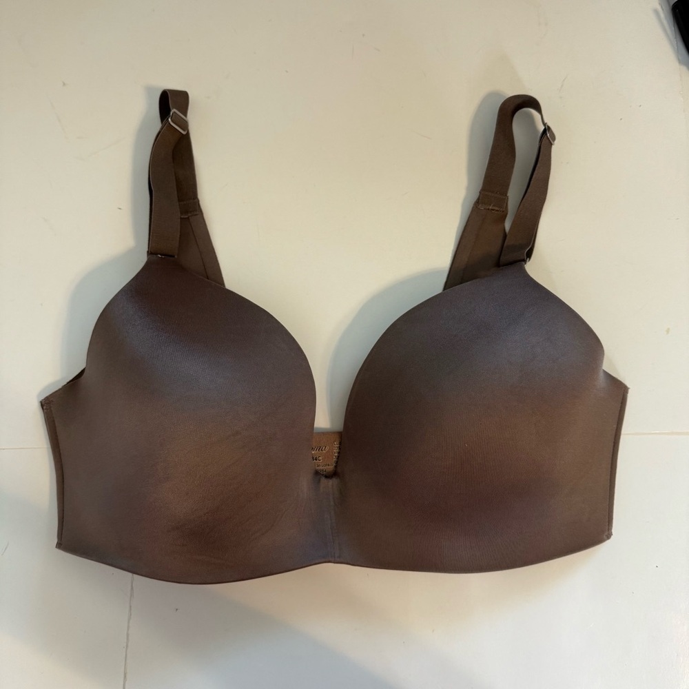 Soma Natalie Vanishing Back Wireless Bra Smoothing Full Coverage Size 34C